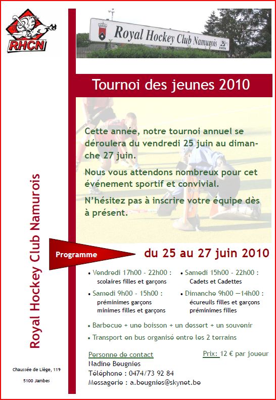 Tournoi Jeunes